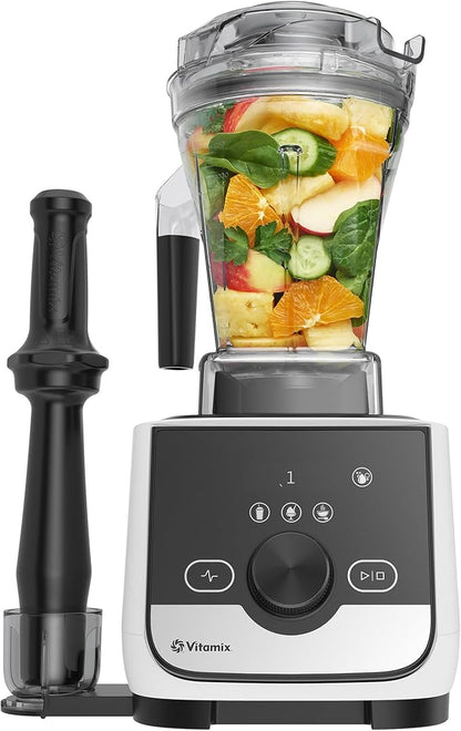 Vitamix Ascent X3 Standmixer mit drei Mixprogrammen, Selbstreinigungsprogramm, Profi-Mixer für Smoothies, Suppen und mehr, Edelstahlklingen, 1,4-Liter-Behälter, Polarweiß